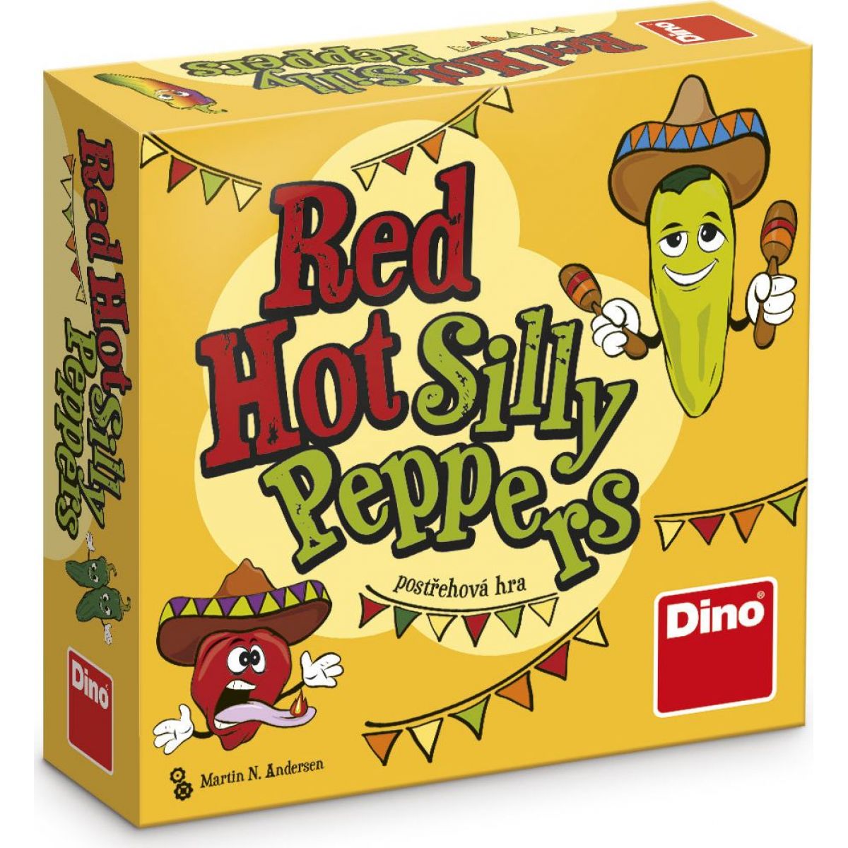Dino Red Hot silly peppers cestovní hra