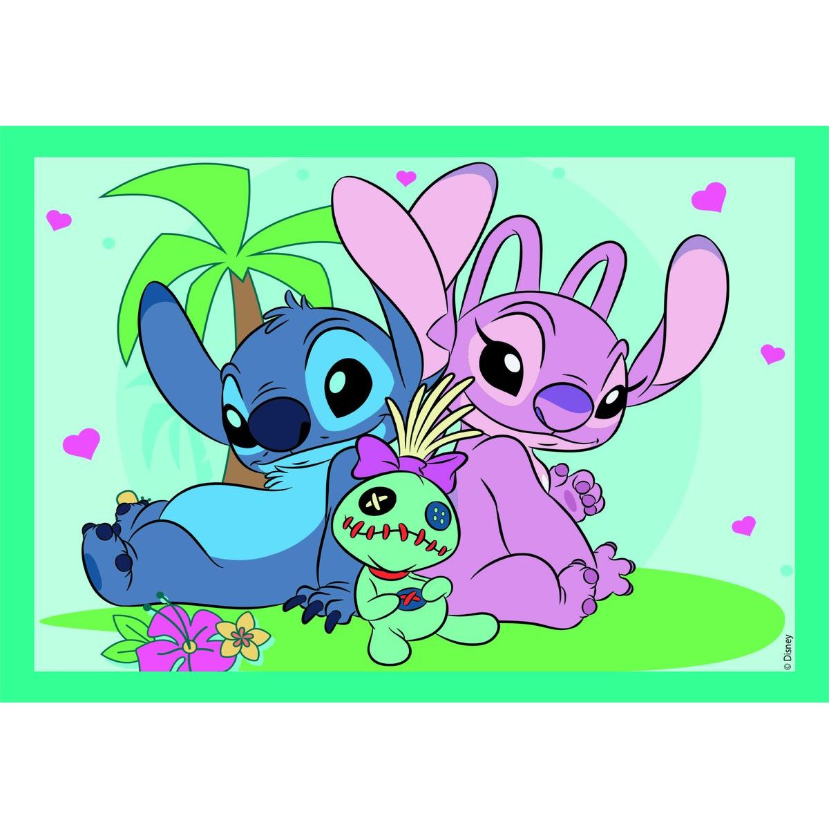 Clementoni puzzle 4IN1 Stitch