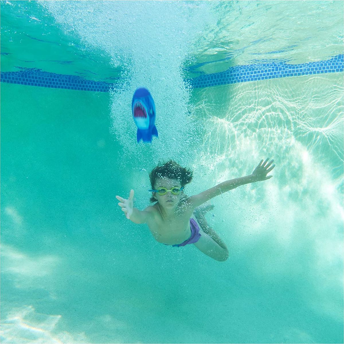 Swimways vodní raketa žralok