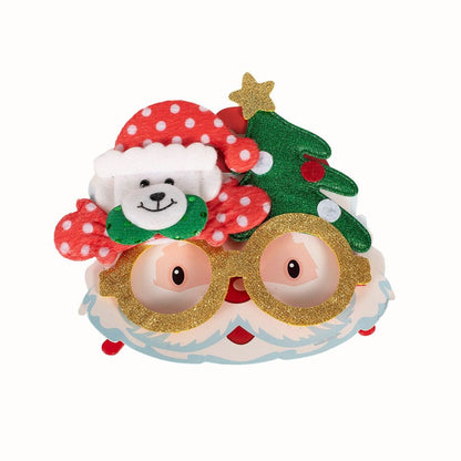 Alltoys Vánoční brýle s třpytkami 17x14 cm