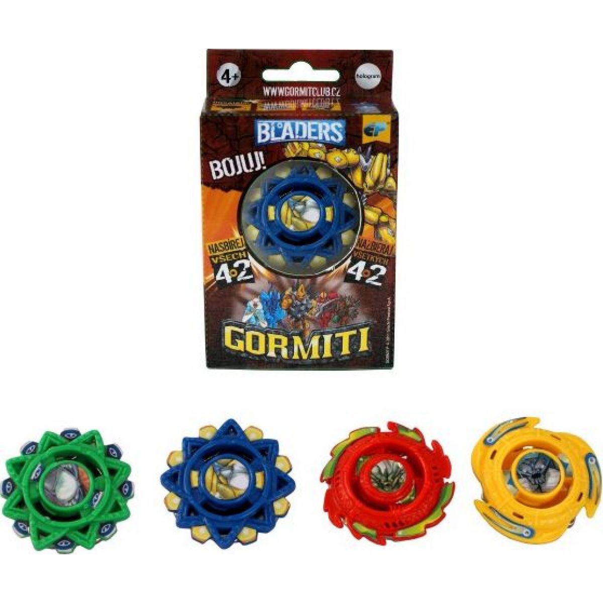 Gormiti Bladers singl box - černý