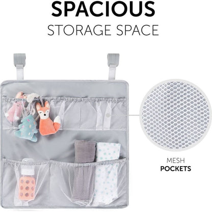 Hauck Organizér na postýlku nebo ohrádku Hang Me, grey