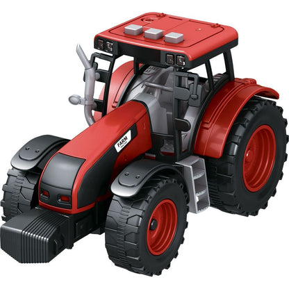 Sparkys CITY SERVICE CAR - 1:12 Farmářský tahač s vlekem a 2 traktory