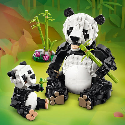 LEGO® Creator 3 v 1 31165 Divoká zvířata: Pandí rodinka