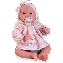 Antonio Juan 80322 Sweet Reborn Nica realistická panenka miminko s měkkým látkovým tělem 42 cm