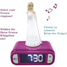Lexibook Budík s nočním 3D světlem Ledové království Elsa