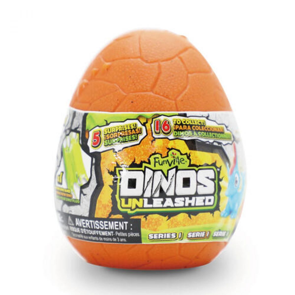Funville Dino překvapení oranžové