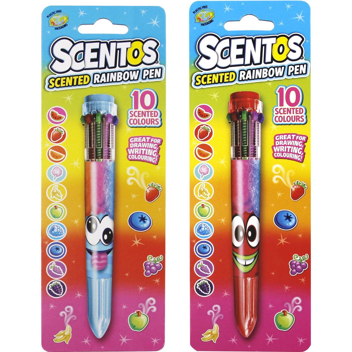Alltoys Vícebarevná propiska Scentos duhová