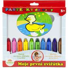 Teddies Moje první zvířátka Pastelky do vany