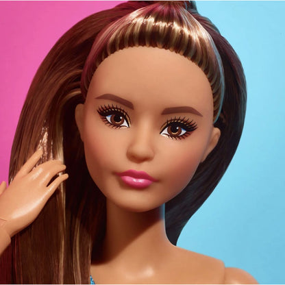 Mattel Barbie Looks brunetka s culíkem 29 cm