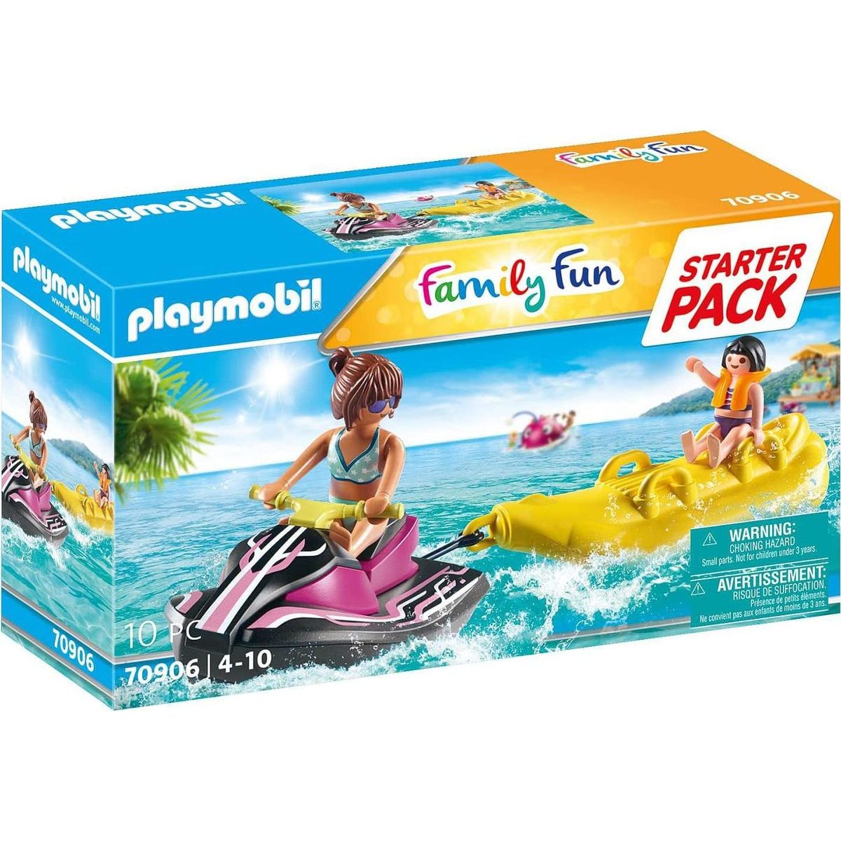 PLAYMOBIL® 70906 Starter Pack Vodní skútr s banánovým člunem