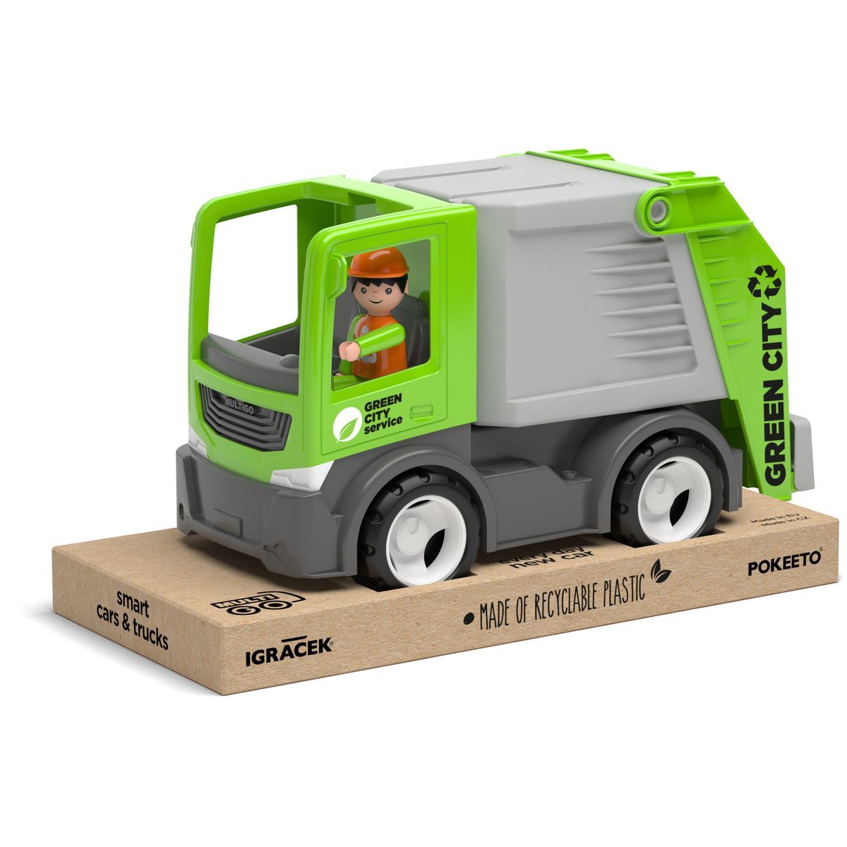 ECO MultiGO City - Popelářské auto s popelářem - auto s Igráčkem