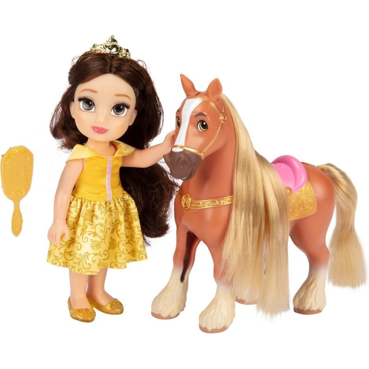 Jakks Panenka Disney Princezna Belle a koník Phillippe