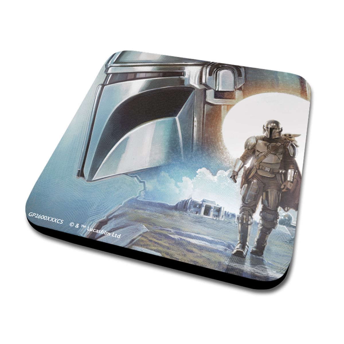 Pyramid International Mandalorian a Grogu dárkový set (hrnek, podtácek a klíčenka) Bounty Hunters