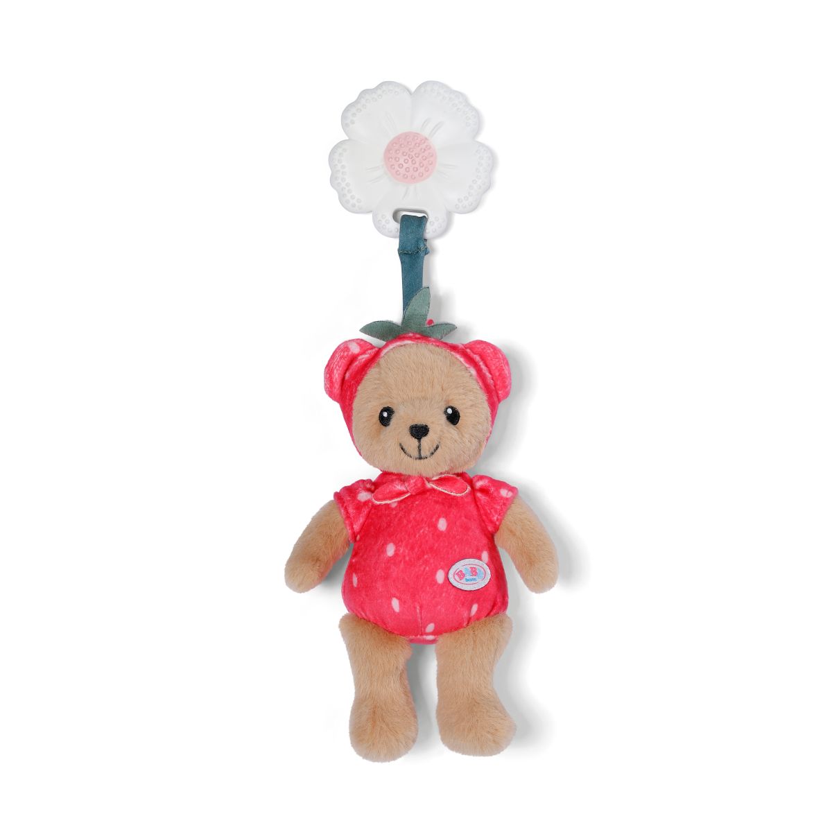 BABY born for babies Medvídek Teddy jahůdka 18 cm