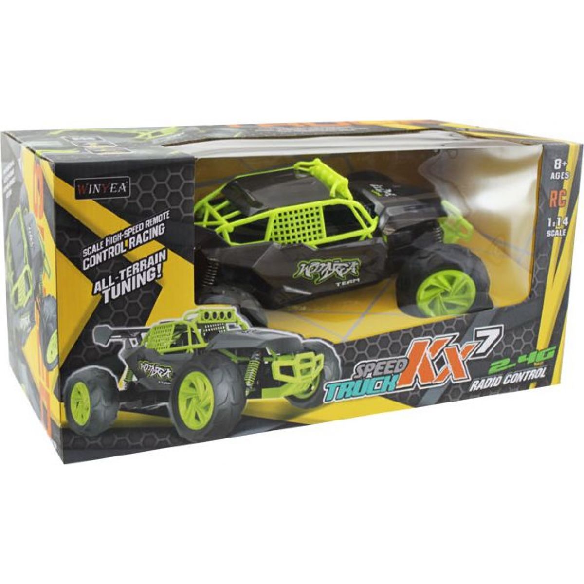 EP Line Vysokorychlostní bugina Speed Truck - Zelená