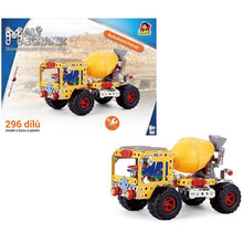 Malý mechanik auto domíchávač 296 ks