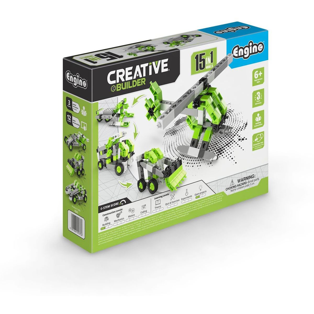 Engino Creative Builder 15 modelů