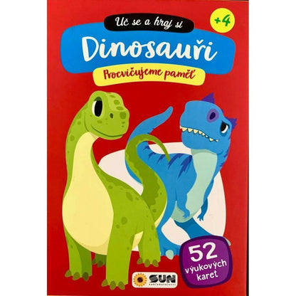 SUN Uč se hraj si: Dinosauři 52 výukových karet