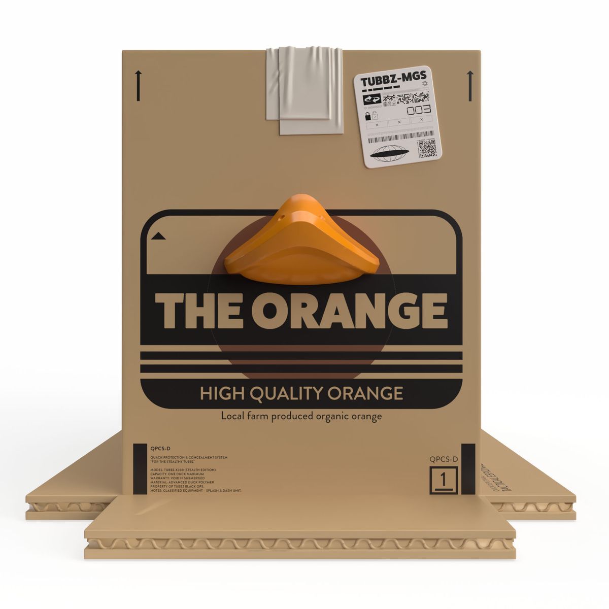 Tubbz kachnička MGS - The Orange Box