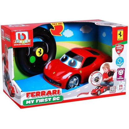 Bburago Junior RC Auto Ferrari 458 - Červená
