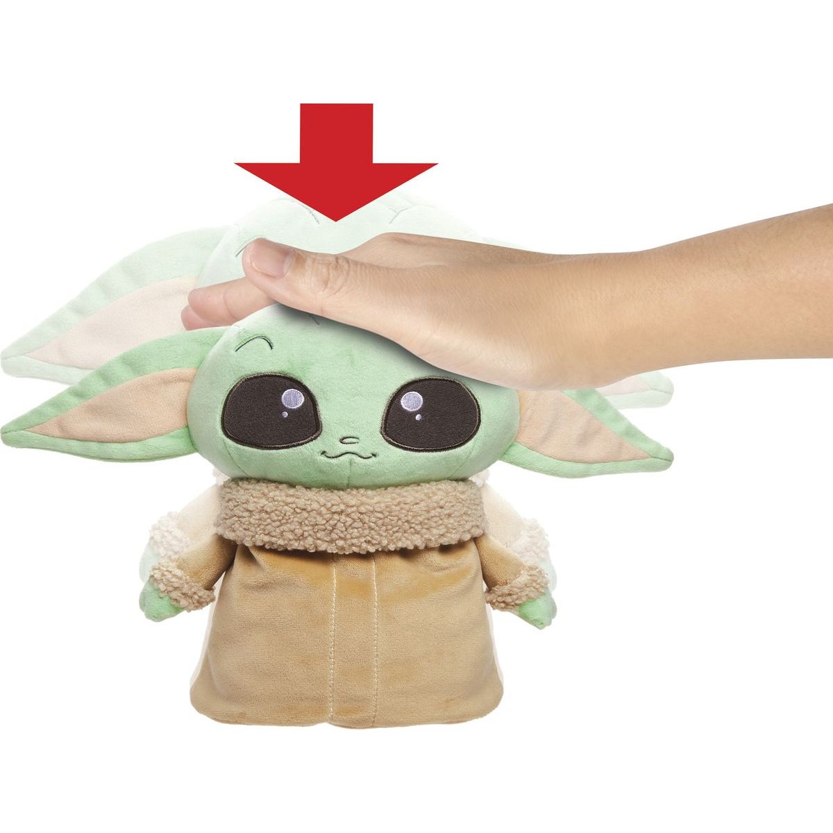Mattel Star Wars Skákací plyšák Grogu