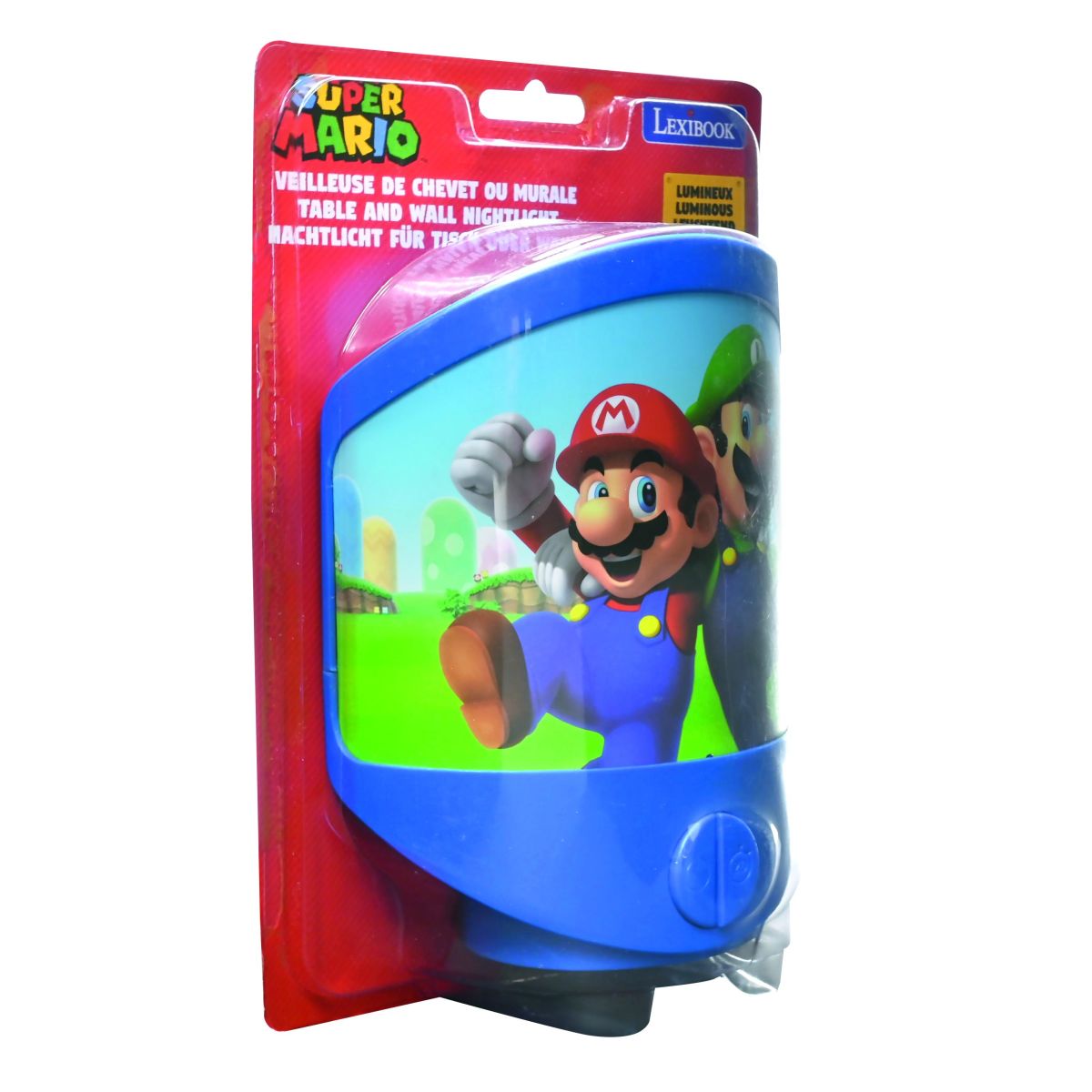 Lexibook Stolní a nástěnná lampička Super Mario