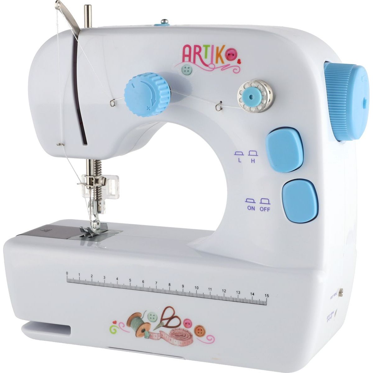Šicí stroj 25 cm na baterie