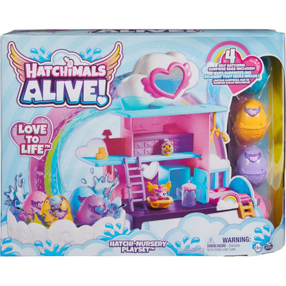 Hatchimals hrací sada duhový svět - líhnutí ve vodě