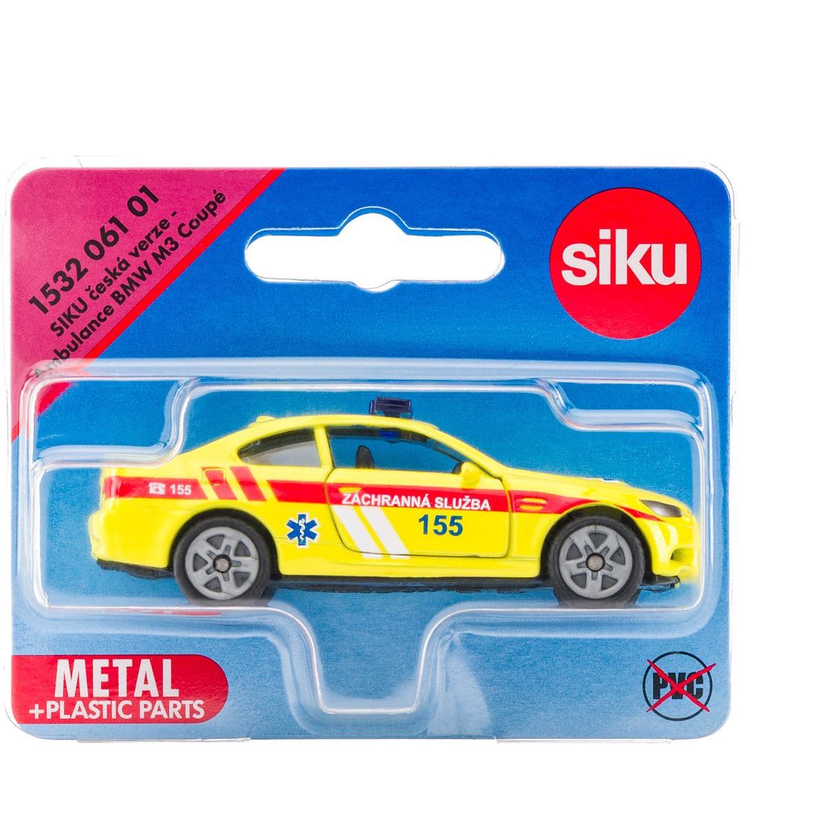 Siku 1043153206101 česká verze Ambulance BMW M3 Coupé