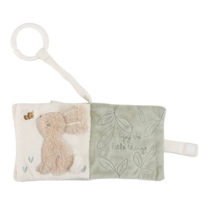 Little Dutch Závěsná textilní knížka s aktivitami Newborn Naturals