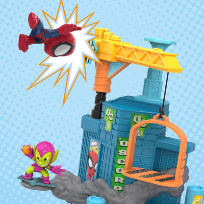 Hasbro Marvel Stunt Squad Smashin Heroes Spider-Man vs. Green Goblin