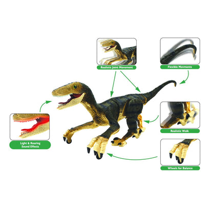 Lexibook Dinosaurus na dálkové ovládání se zvukovými efekty