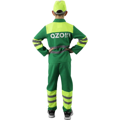 Rappa Dětský kostým popelář OZO!!! 116-128 cm