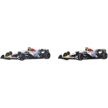 Hot Wheels 2 ks angličák Premium Formula 1 Racing Bulls Hadjar & Lawson