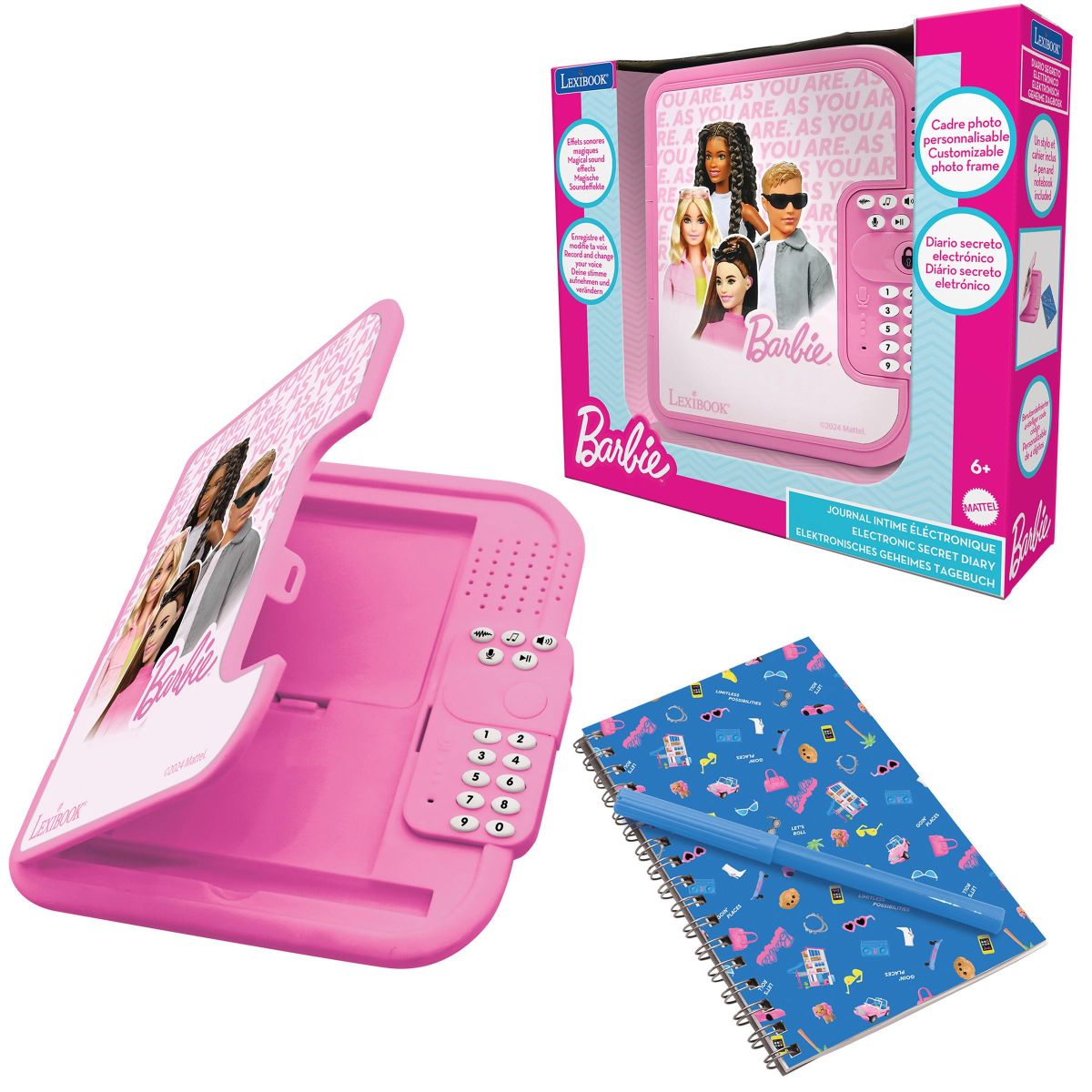 Lexibook Elektronický tajný deník Barbie