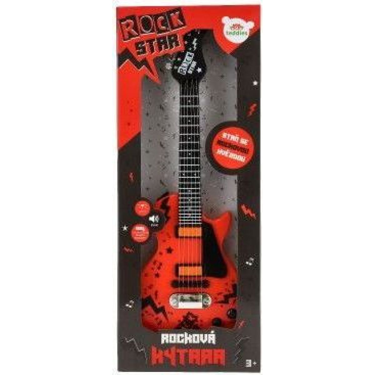 Kytara elektrická ROCK STAR plast 58 cm