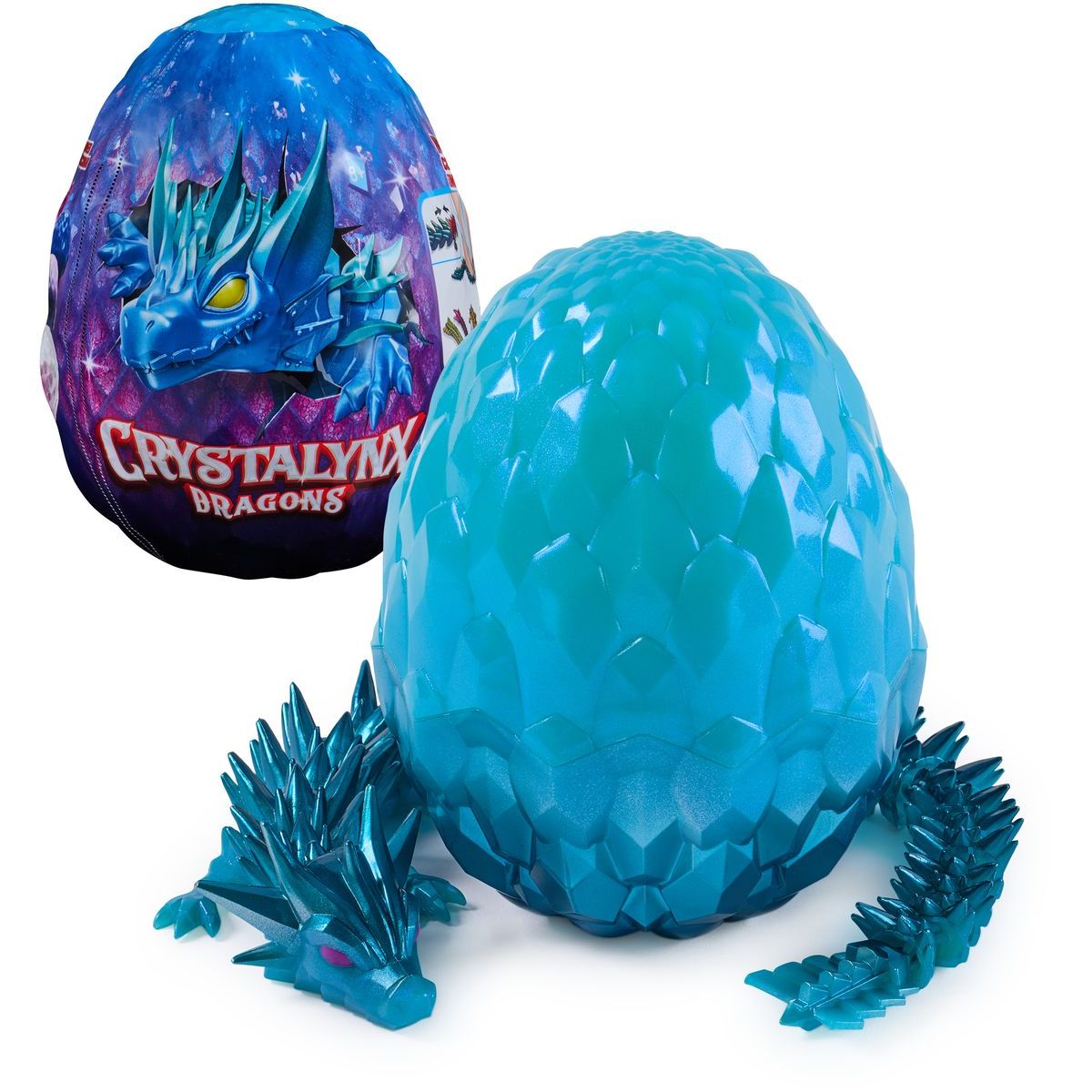 Spin Master Crystalynx ohební draci ve vajíčku