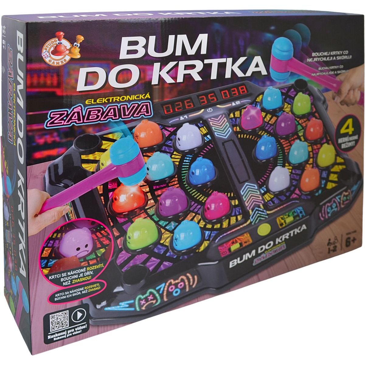 Studo Games Elektronická hra Bum do krtka
