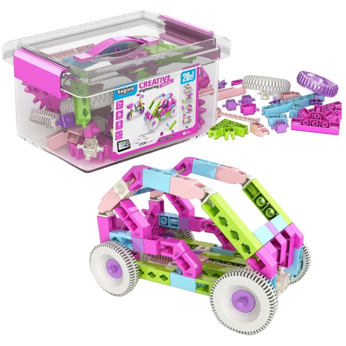 Engino Box 20 modelů holky