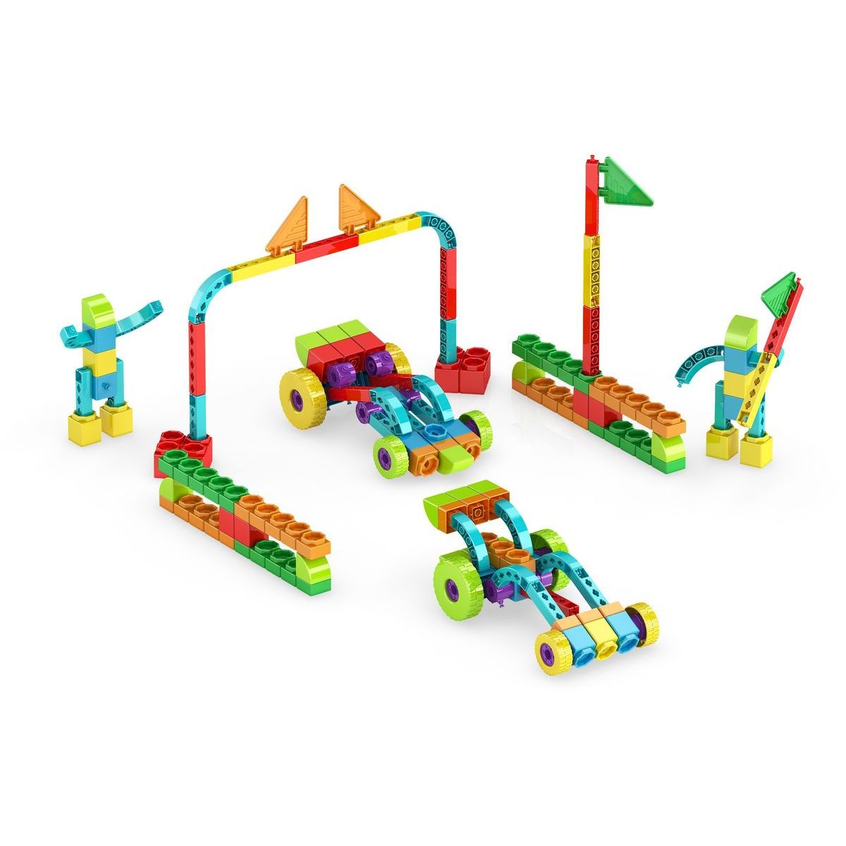 Engino STEM Qboidz Starter Set 139 dílků