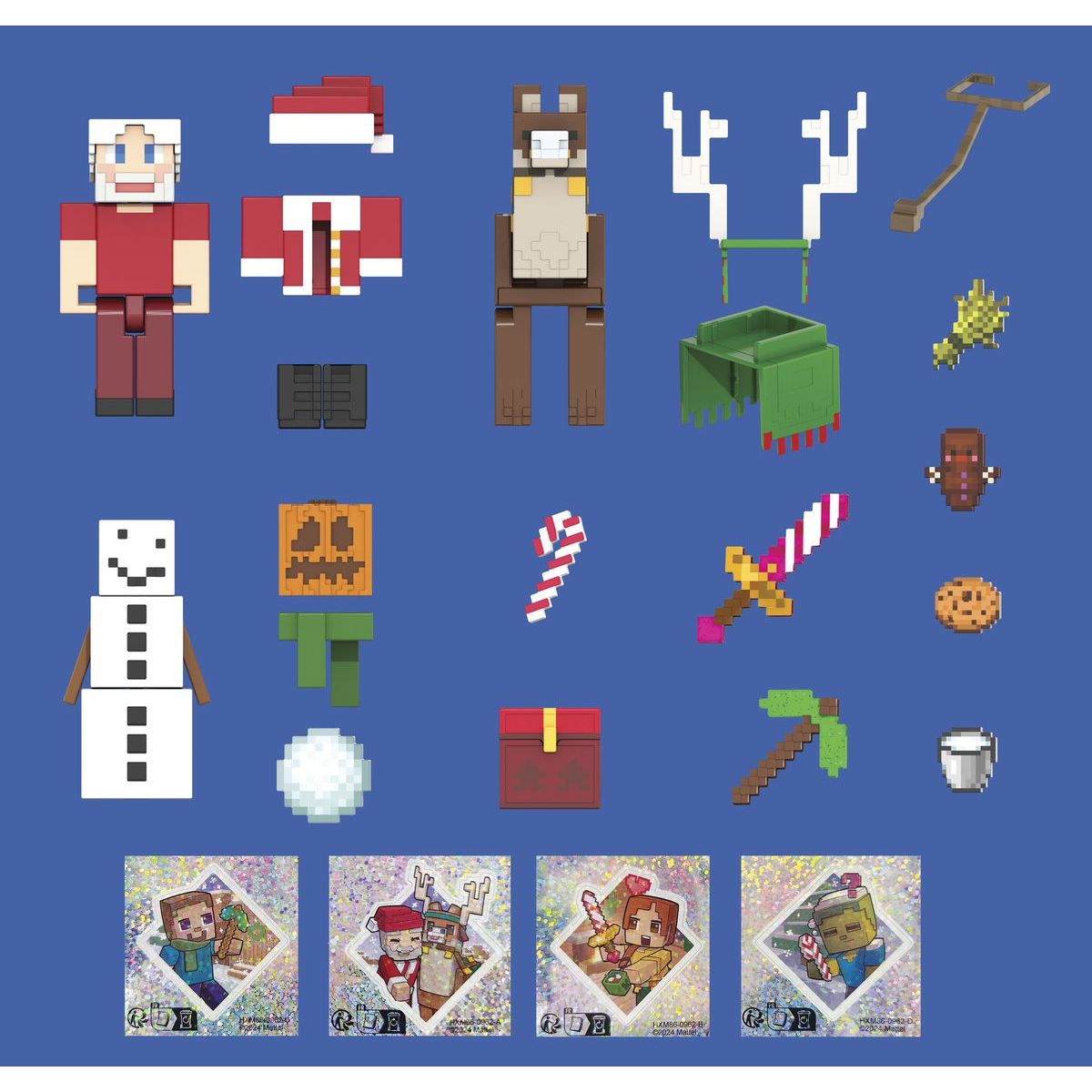 Mattel Minecraft Adventní kalendář 24 okének