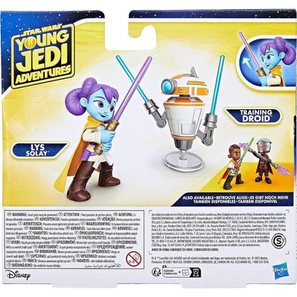 Hasbro Star Wars Young Jedi Adventures Duel Lys Solay vs. Training Droid
