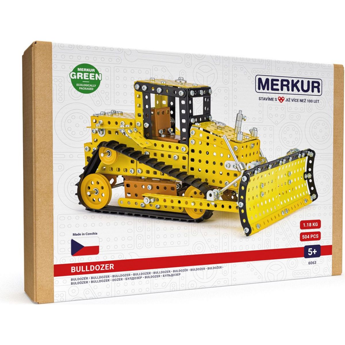 Merkur Buldozer, 504 dílků