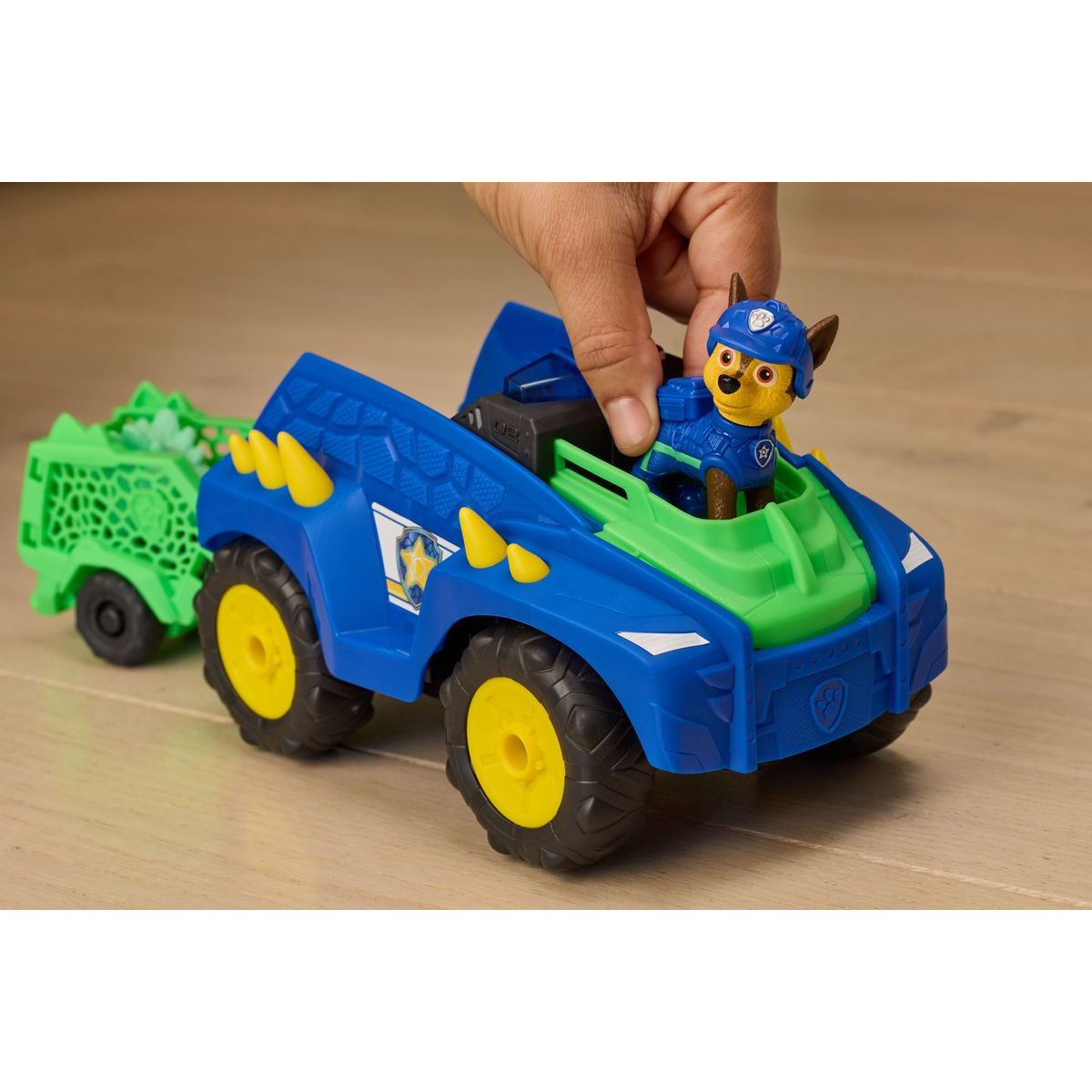 Spin Master Tlapková patrola Dino RC auto s vozíkem Chase