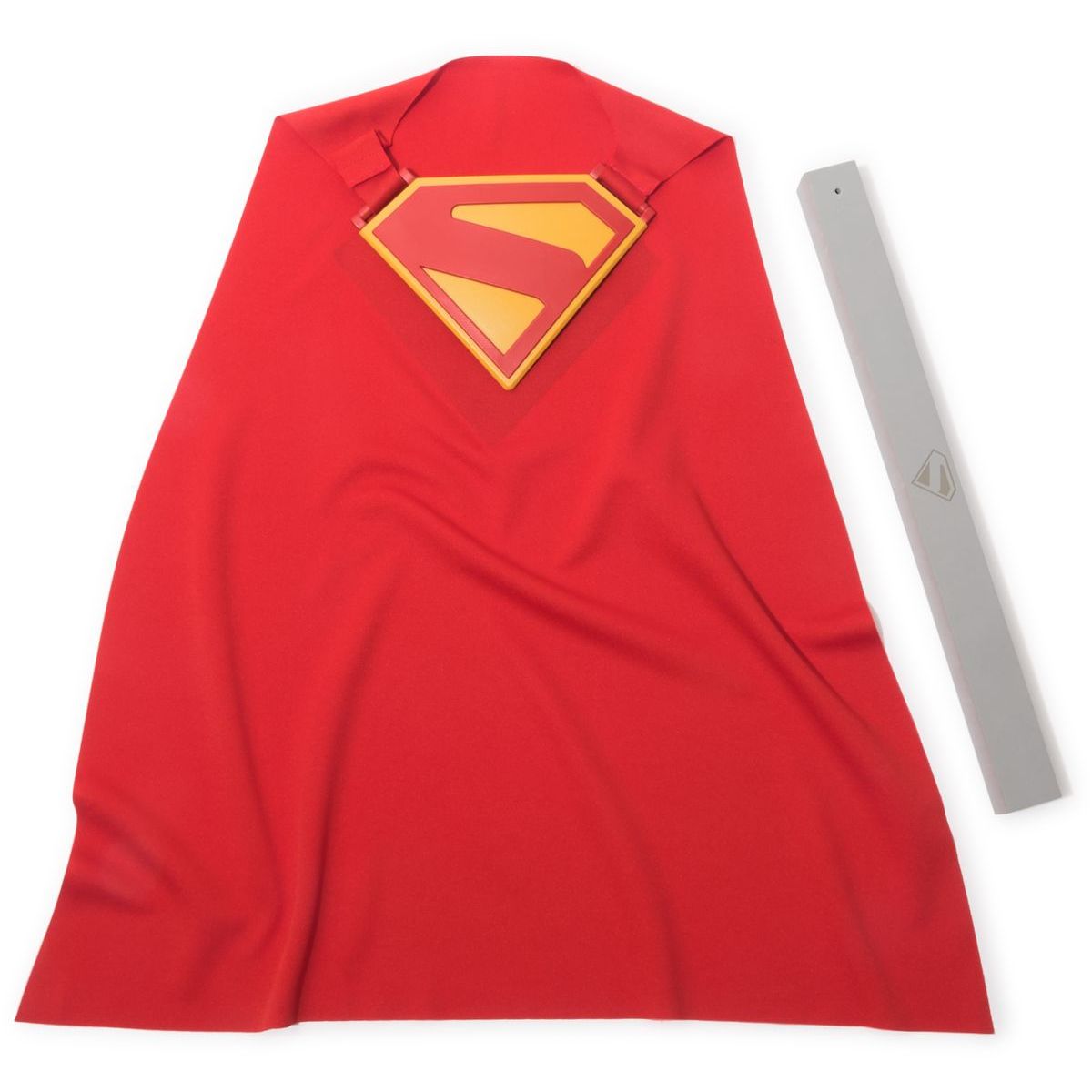 Superman film plášť štít a tyč