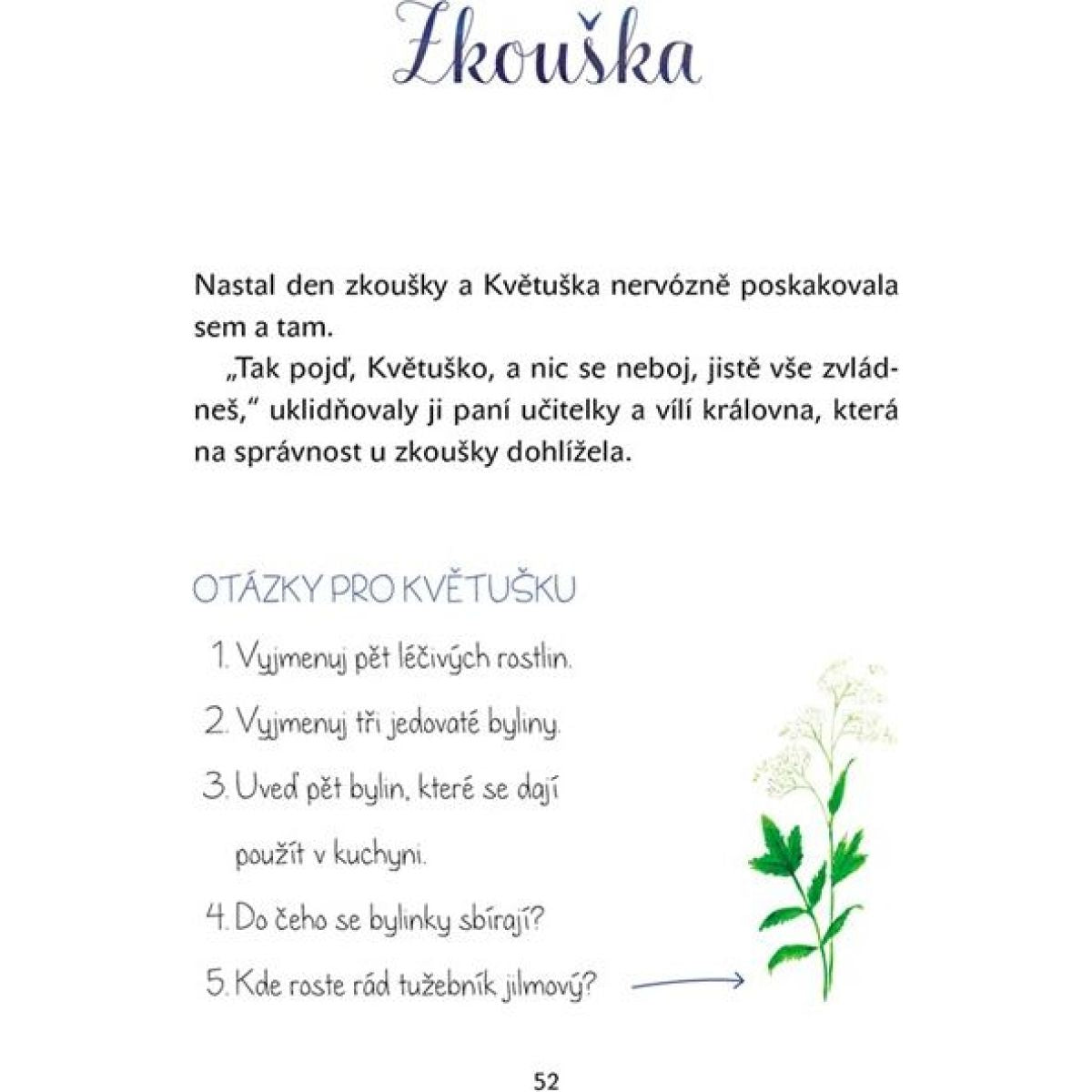 Bylinková víla - Průvodce světem léčivých rostlin pro děti