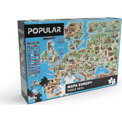 Popular Puzzle Mapa Evropy 160 ks