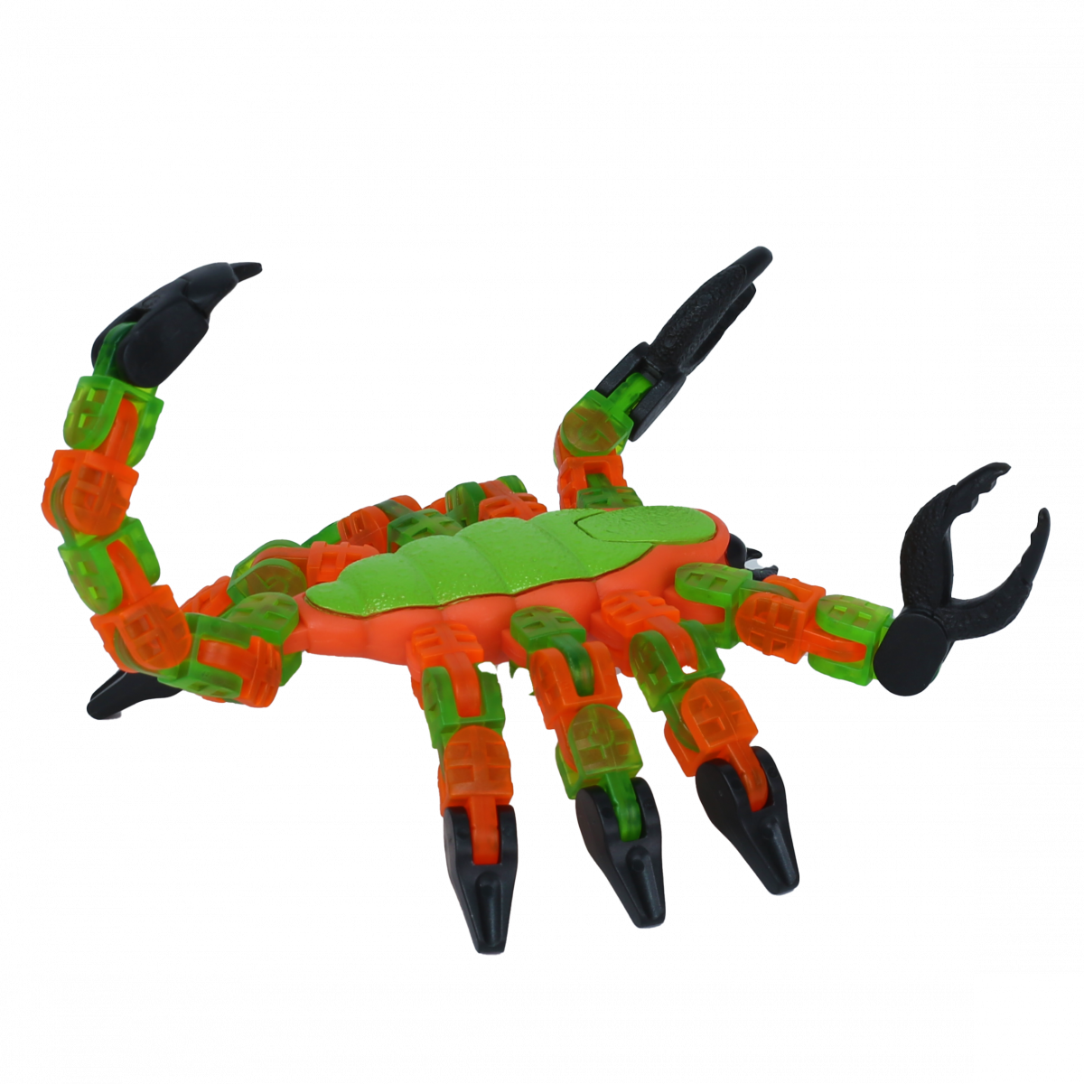 Alltoys Klixx Creaturez Škorpion zeleno-oranžový