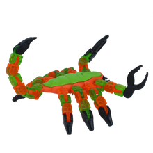 Alltoys Klixx Creaturez Škorpion zeleno-oranžový